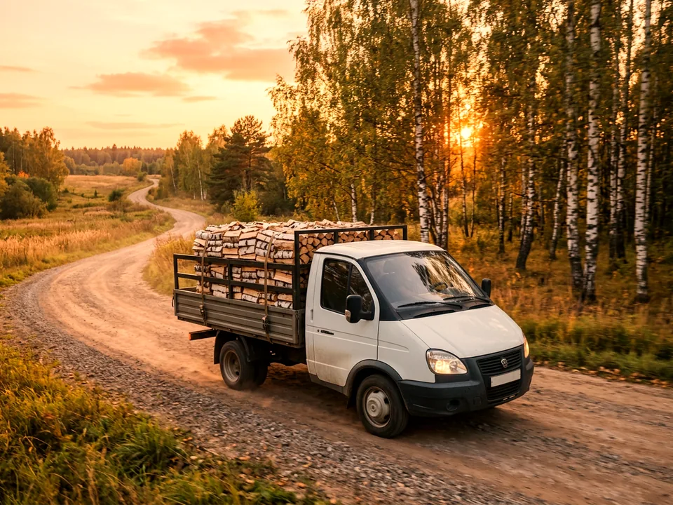 Газель с дровами — доставка в Ноябрьске (Ямало-Ненецкий АО)